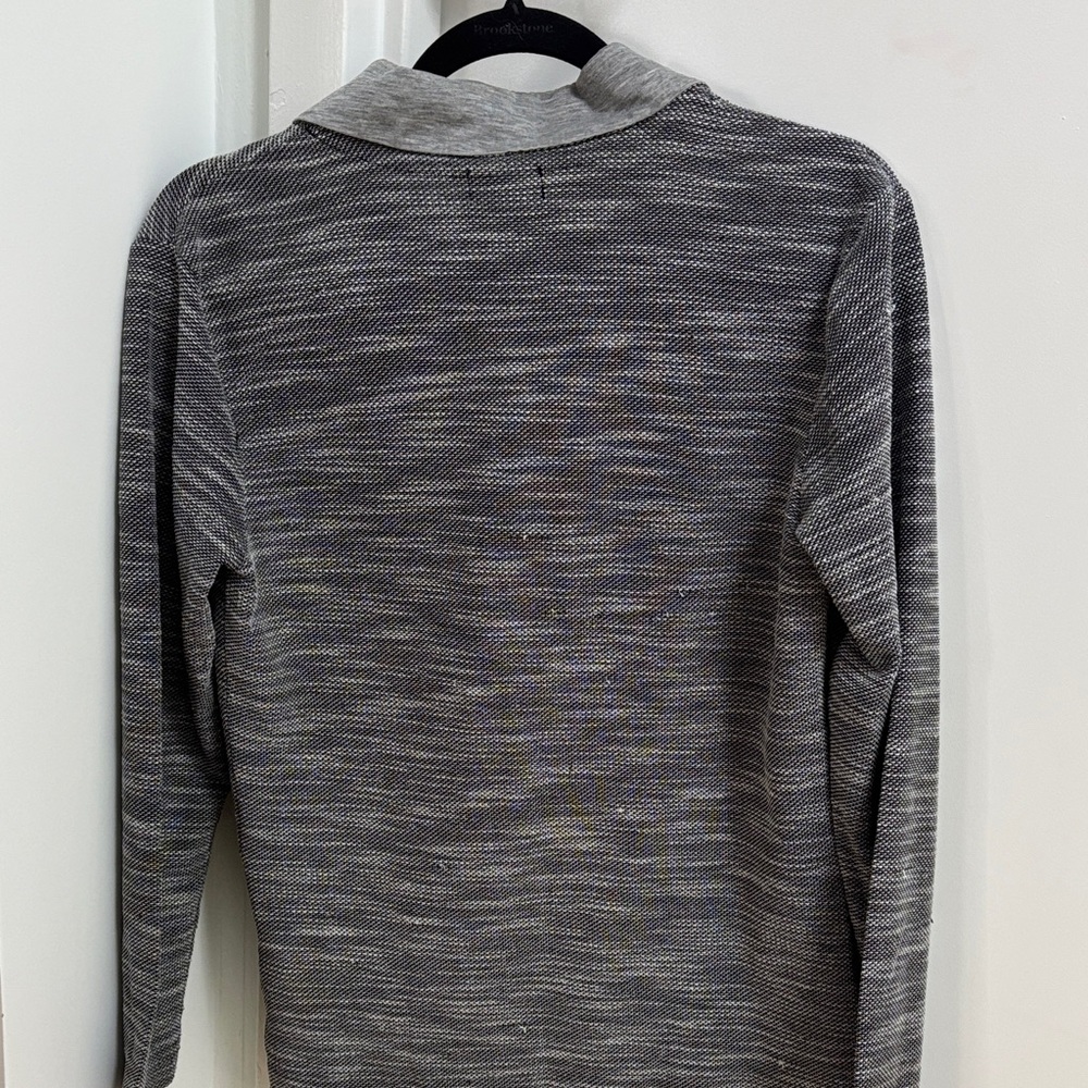 Charcoal Knit Men's Blazer - Picture 2 of 9